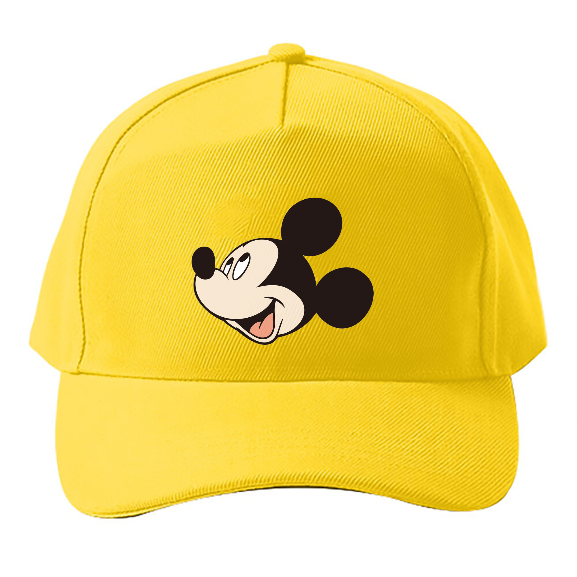 （画像用） ミッキーマウス Mickey Mouse ベースボールキャップ 綿100％ 男女兼用 帽子 スポーツ